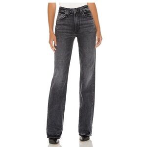GRLFRND Melanie high rise boot cut jeans rockaway 26